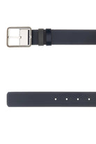 DARK BLUE LEATHER REVERSIBLE BELT MONTBLANC
