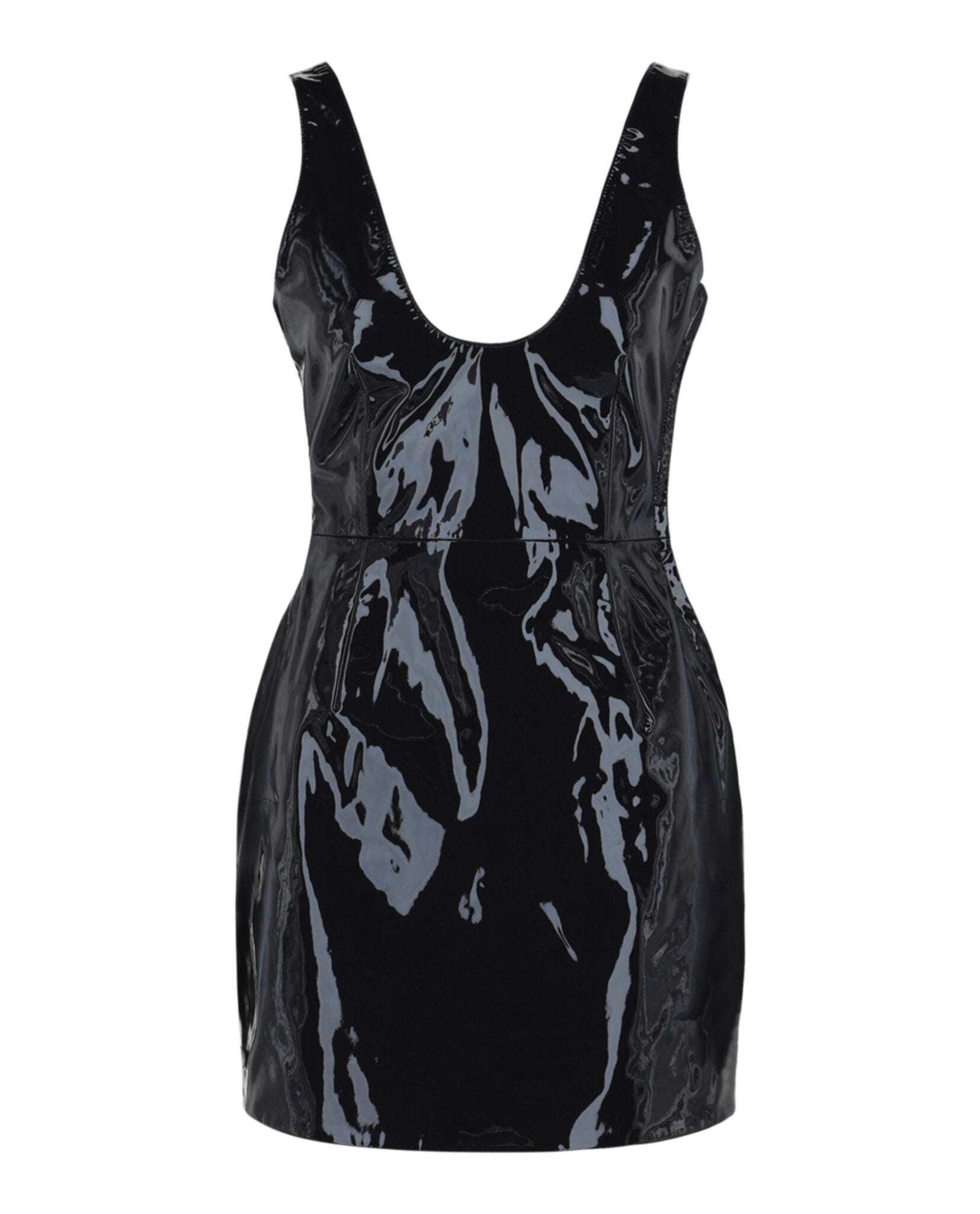 layering dress for women Modest Layering Dress with 3/4 Sleeves and No Slits Black / Medium main image 1