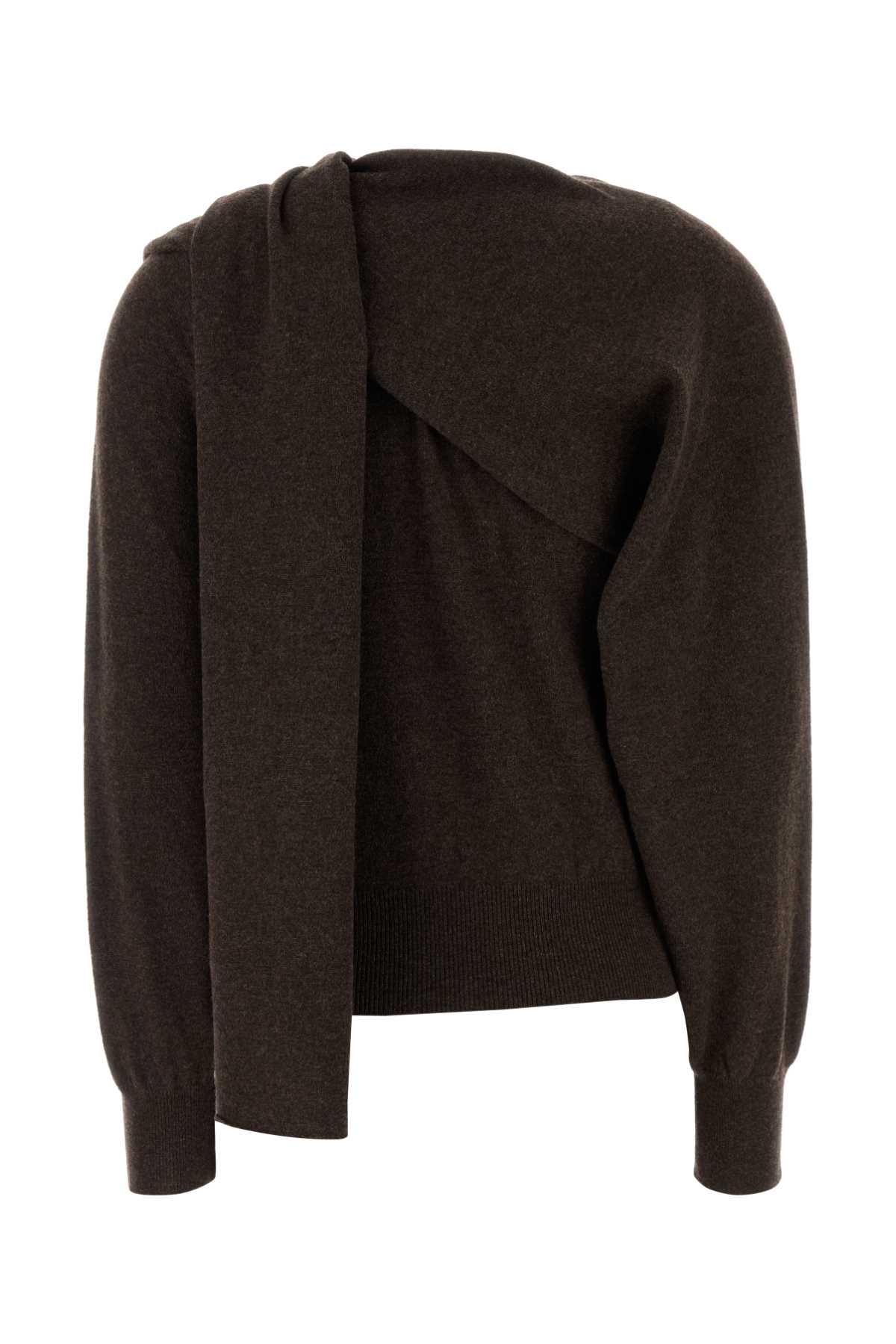BROWN CASHMERE CARDIGAN Ferragamo