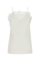 WHITE CREPE TOP Ferragamo WHITE 38