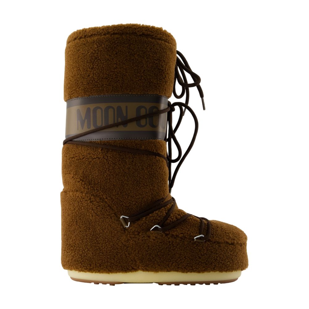 ICON FLEECE BOOTS Moon Boot BROWN 35_38