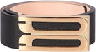 JUMBO FRAME LEATHER BELT Victoria Beckham