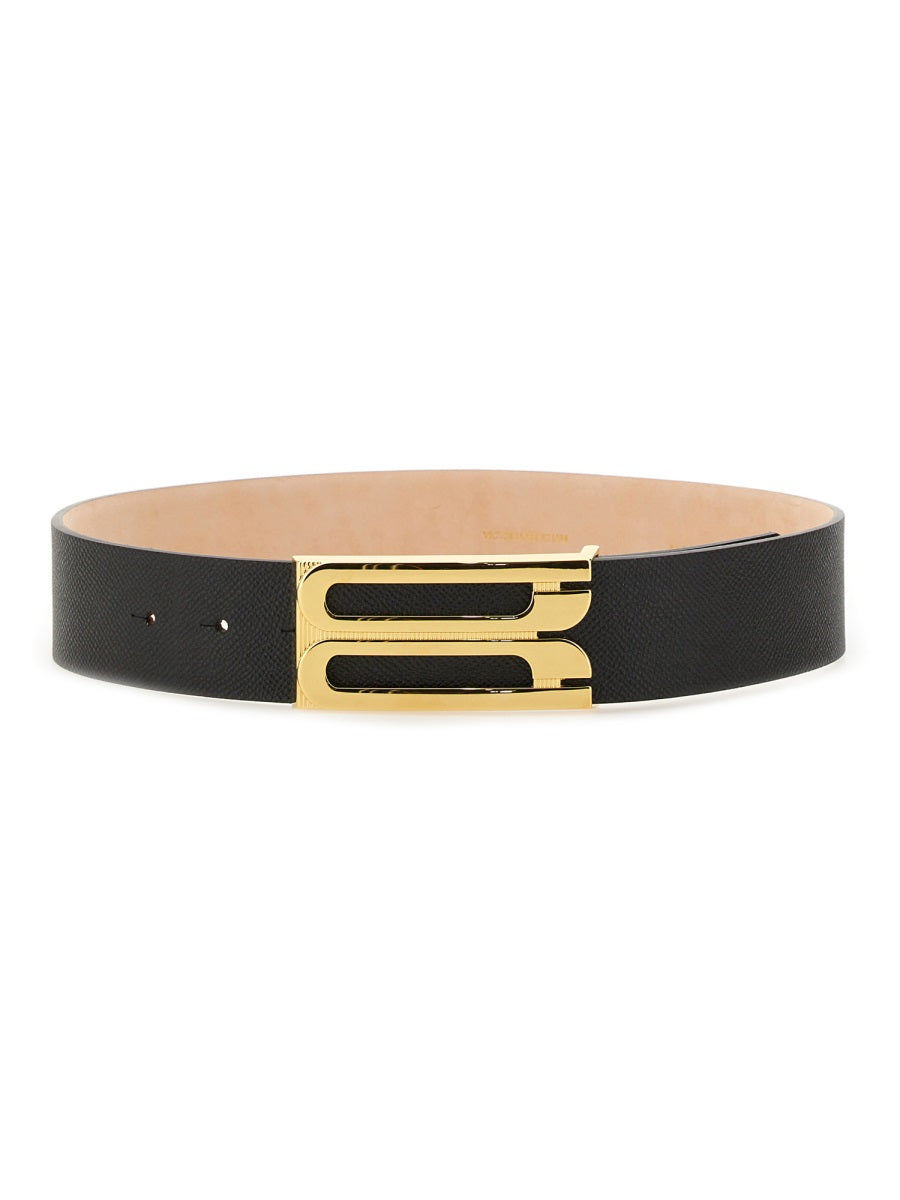 JUMBO FRAME BELT Victoria Beckham BLACK 90