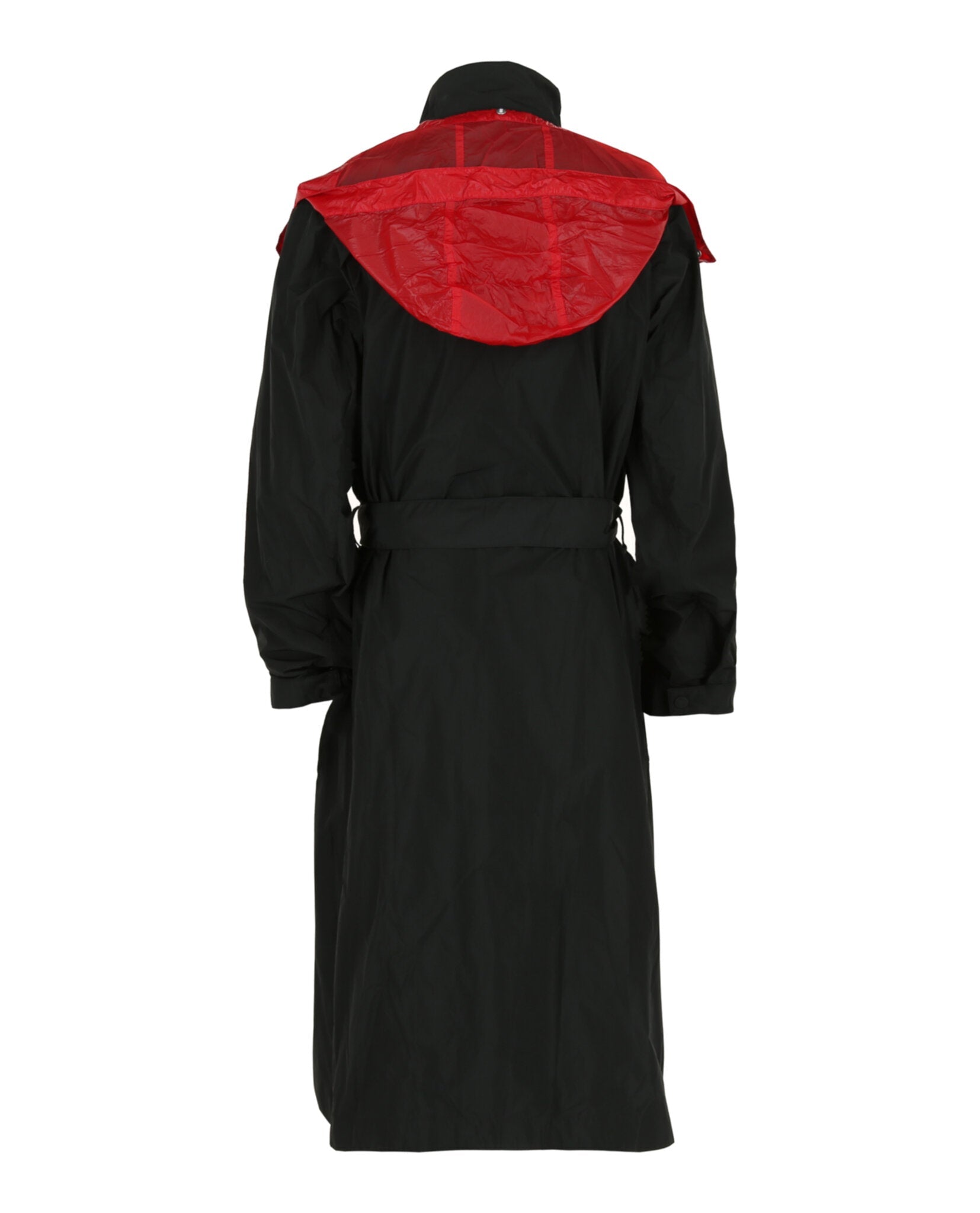 FERRAGAMO ミリタリーワンピース Ferragamo Asymmetrical Zip-Detail Belted Trench Coat – Lord & Taylor