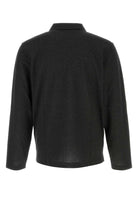 GRAPHITE COTTON BLEND POLO SHIRT Ferragamo