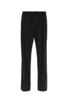 BLACK WOOL BLEND PANT Ferragamo BLACK 50