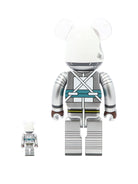 "BE@RBRICK PROJECT MERCURY ASTRONAUT 100%+400%" TOY Medicom Toy
