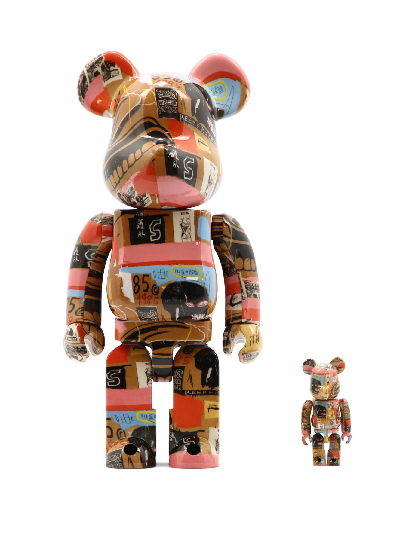 "BE@RBRICK ANDY WARHOL" 100% AND 400% TOY Medicom Toy BROWN U