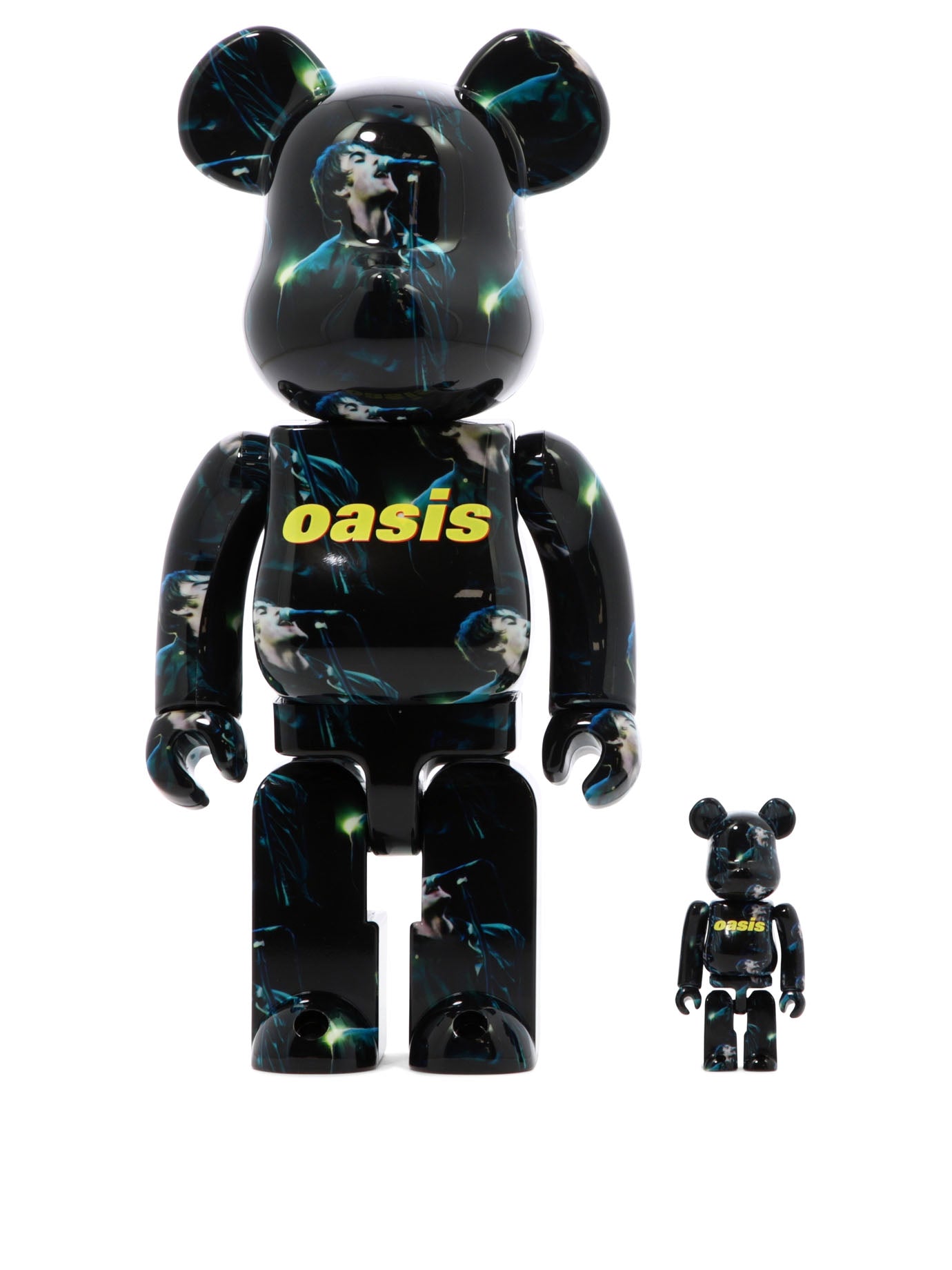 "BE@RBRICK LIAM" 100% AND 400% TOY Medicom Toy BLACK UNI
