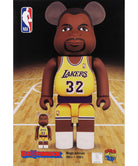 "BE@RBRICK MAGIC JOHNSON" 100% AND 400% TOY Medicom Toy