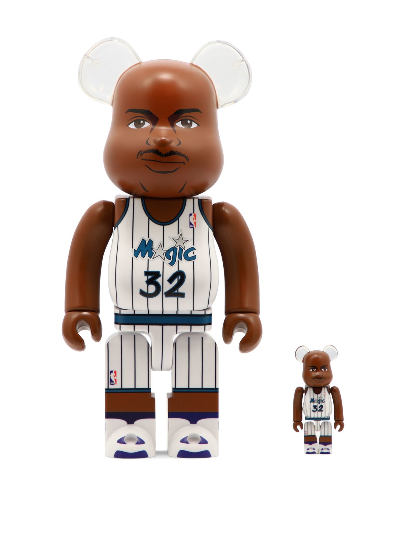 "BE@RBRICK O'NEAL" 100% AND 400% TOY Medicom Toy BROWN UNI