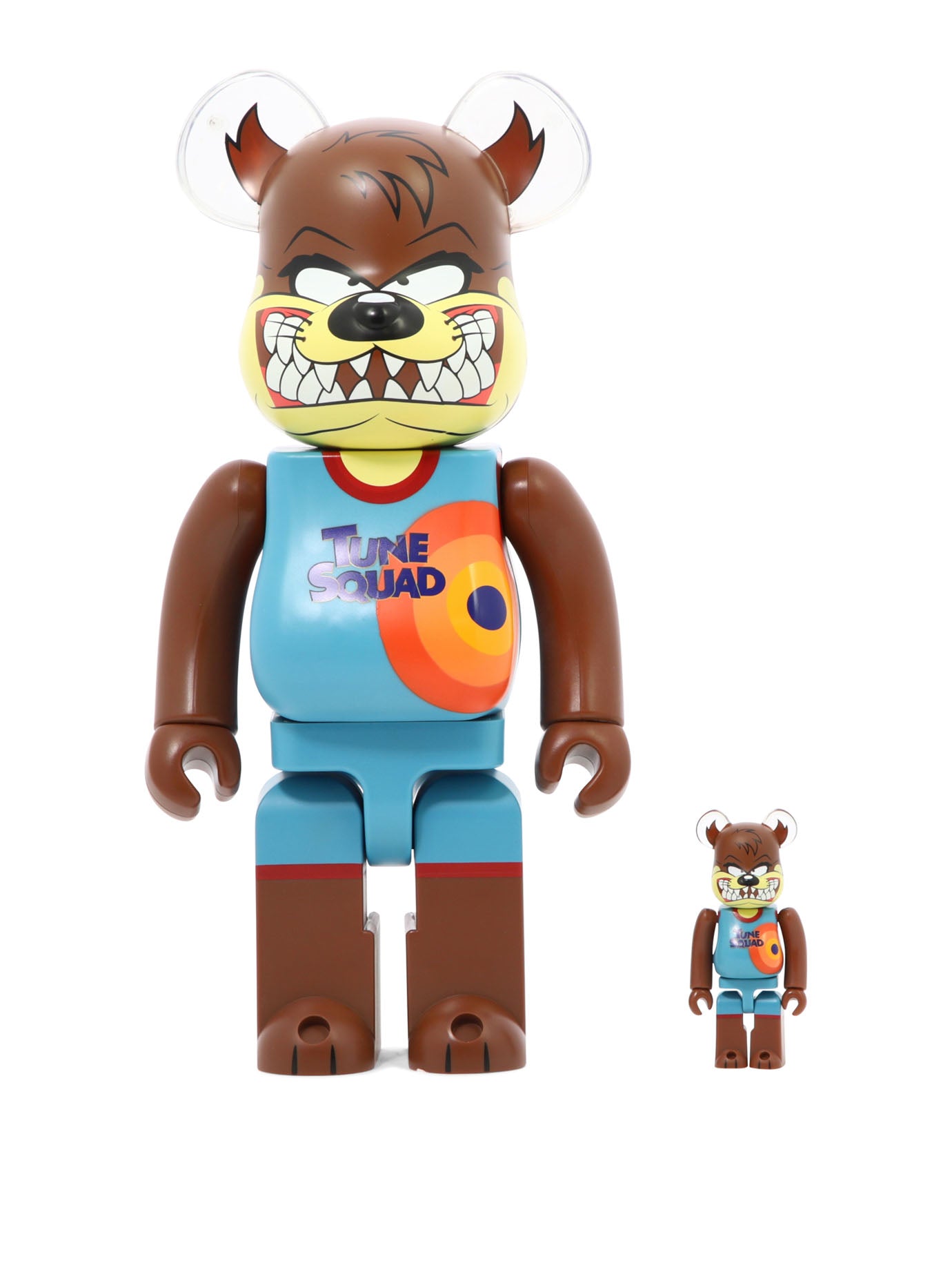 "BE@RBRICK TASMANIAN DEVIL SPACE JAM 400%+100%" TOY Medicom Toy BROWN U