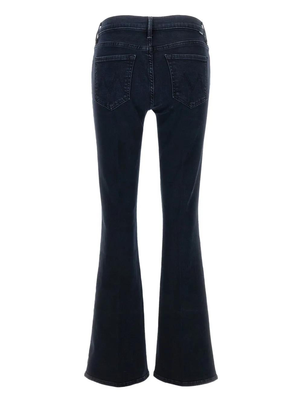 MIDNIGHT BLUE STRETCH DENIM THE WEEKENDER JEANS Mother