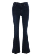 MIDNIGHT BLUE STRETCH DENIM THE WEEKENDER JEANS Mother BLUE 24