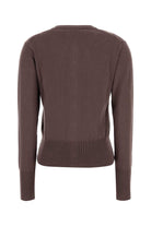 BROWN COTTON CASHMERE SWEATERS Vivienne Westwood