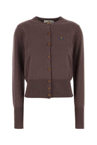 BROWN COTTON CASHMERE SWEATERS Vivienne Westwood BROWN XS