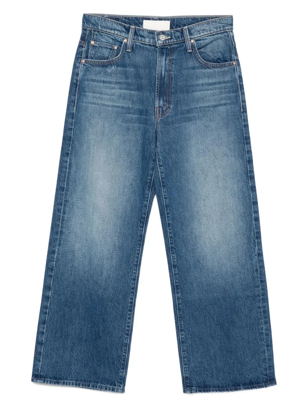 DODGER ANKLE JEANS Mother GREEN THUMB 24