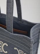 CABAS THAIS GRANDE JACQUARD FABRIC TOTE Celine