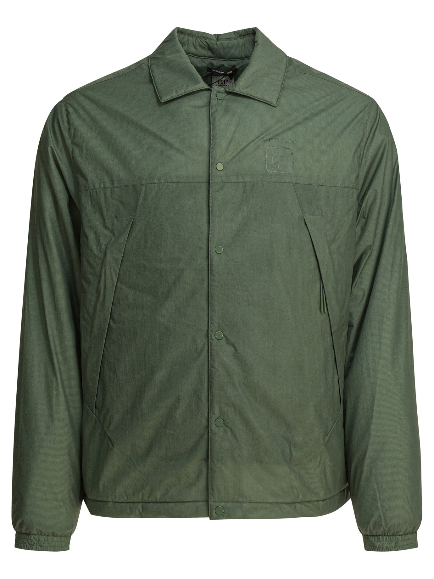 GREEN POLYAMIDE JACKET C.P.COMPANY GREEN S