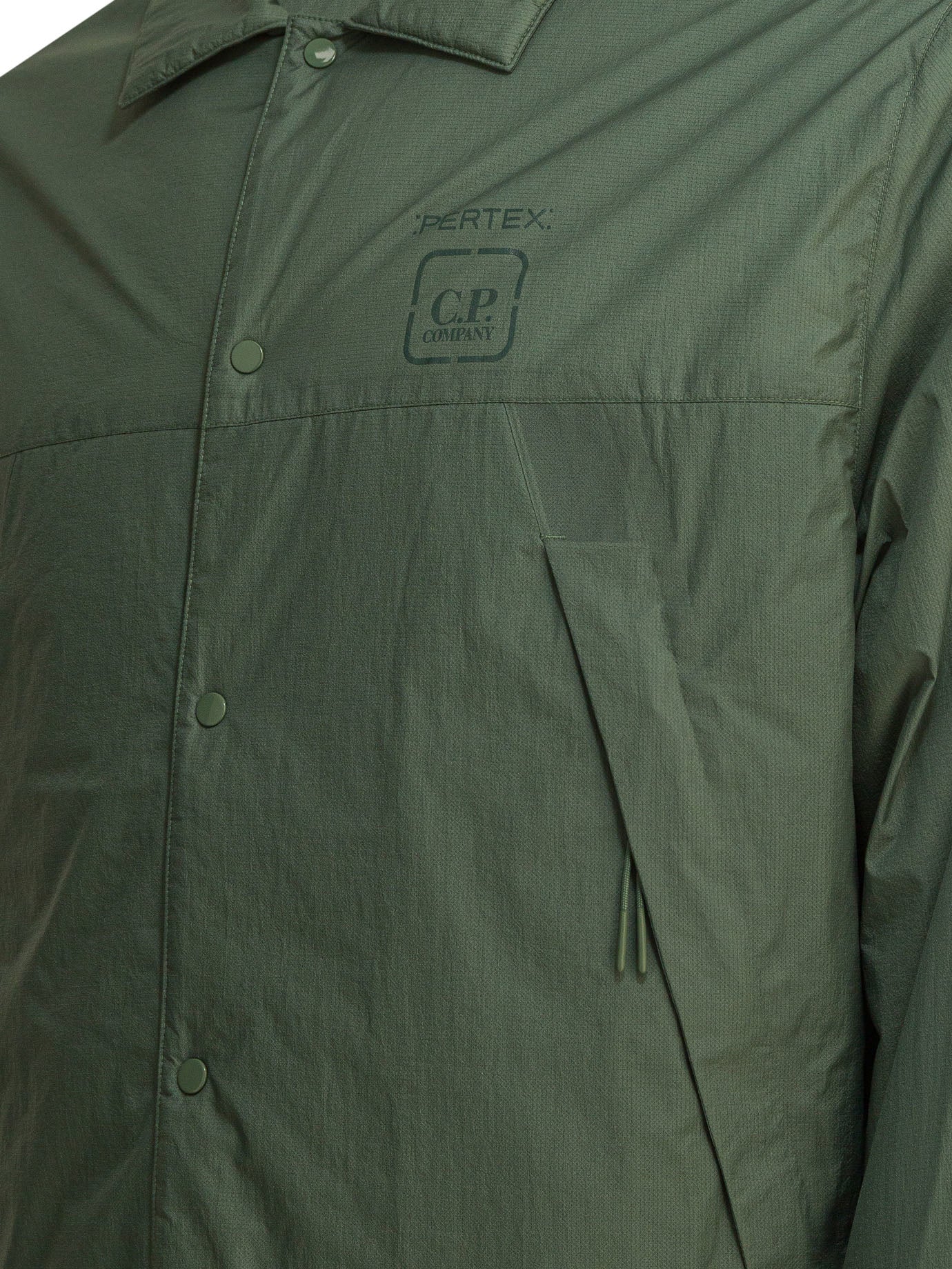 GREEN POLYAMIDE JACKET C.P.COMPANY