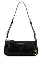 PRADA RE-EDITION 2002 LEATHER SHOULDER BAG Prada black TU