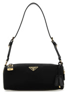 BLACK NYLON SHOULDER BAG Prada BLACK TU