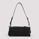 BLACK NYLON SHOULDER BAG Prada