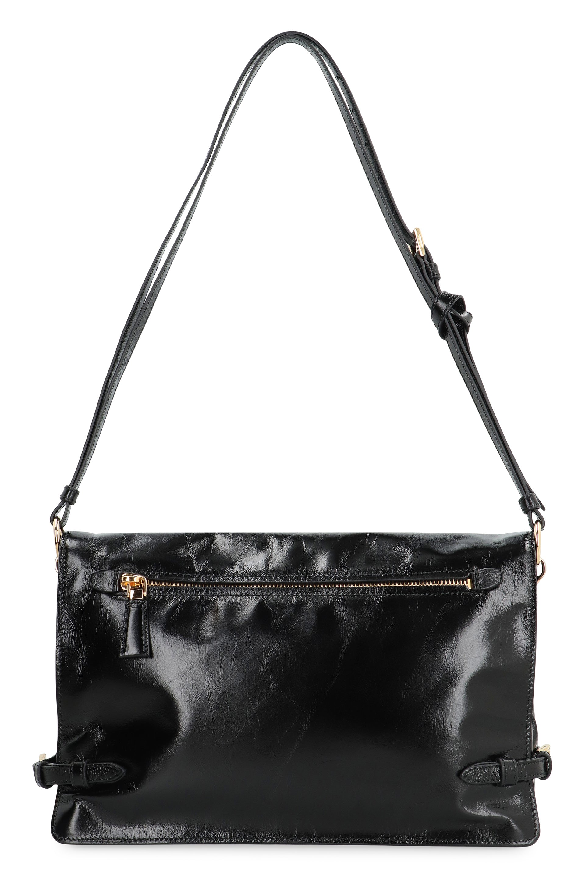 LEATHER SHOULDER BAG Prada