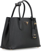 PRADA DOUBLE MEDIUM LEATHER HANDBAG Prada