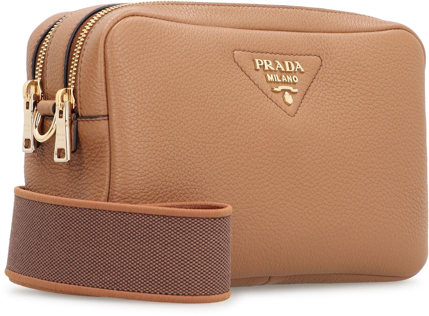 SMALL LEATHER CROSSBODY BAG Prada