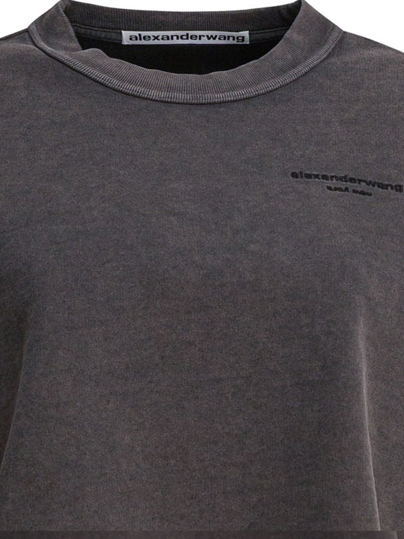 CROPPED CREWNECK SWEATSHIRT Alexander wang