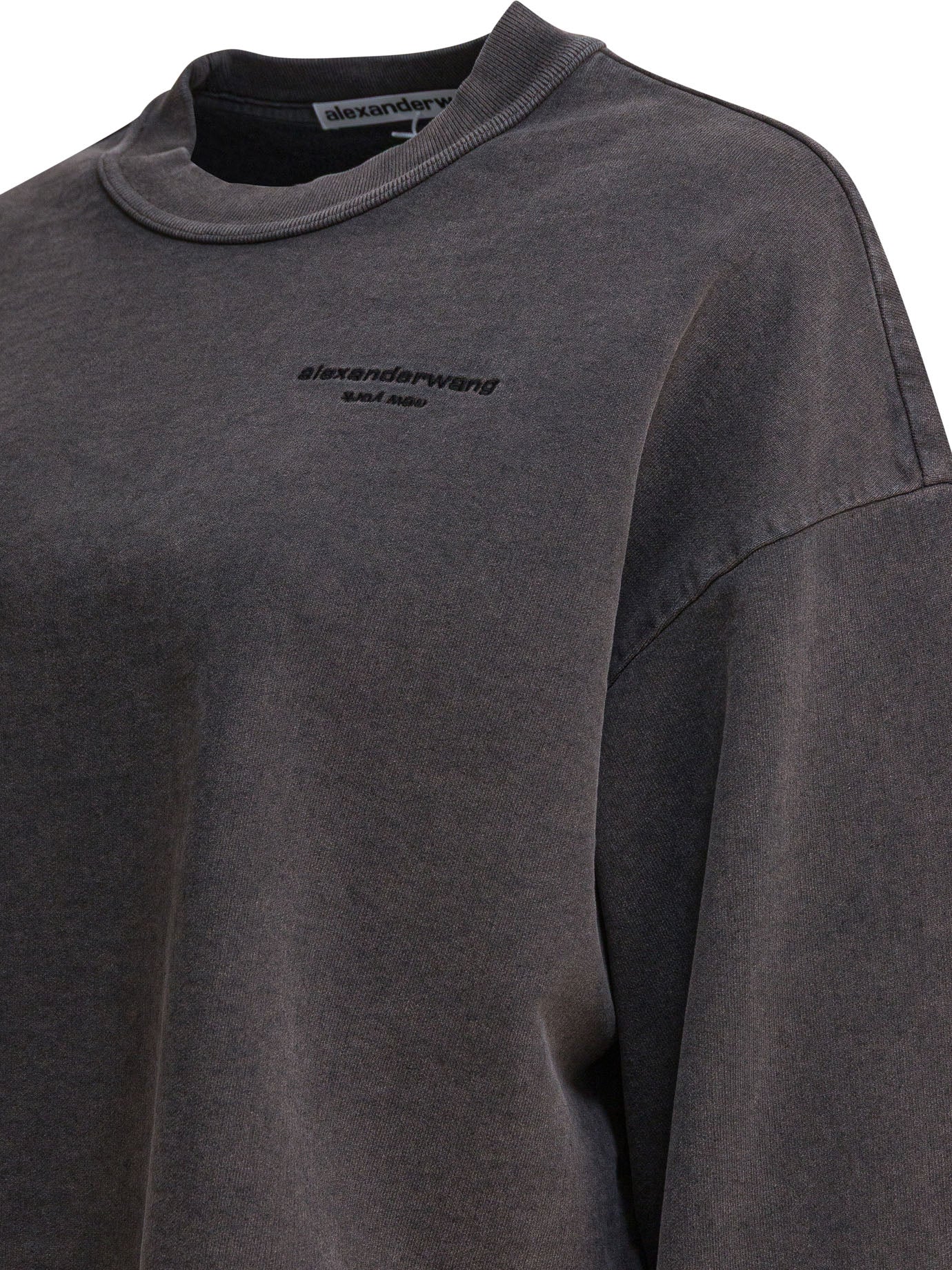 CROPPED CREWNECK SWEATSHIRT Alexander wang