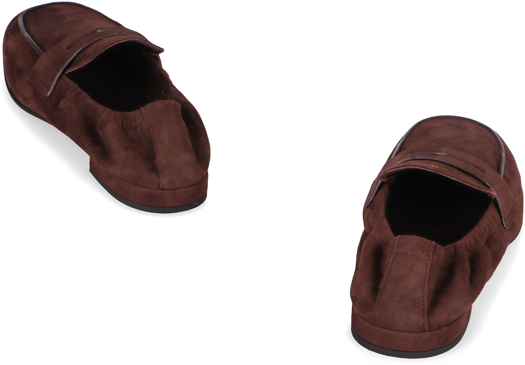 SUEDE LOAFERS Prada