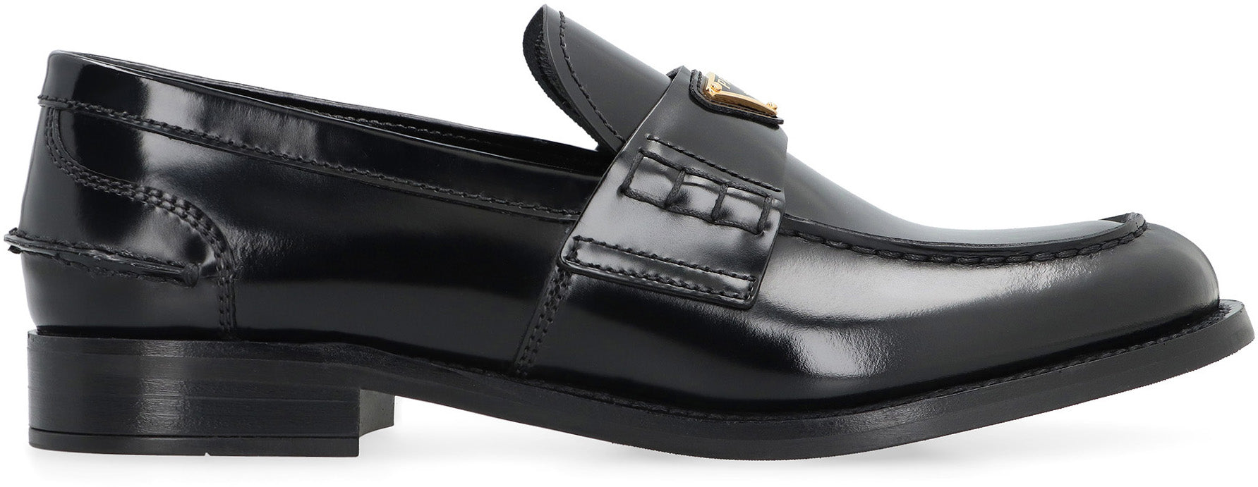 LEATHER LOAFERS Prada