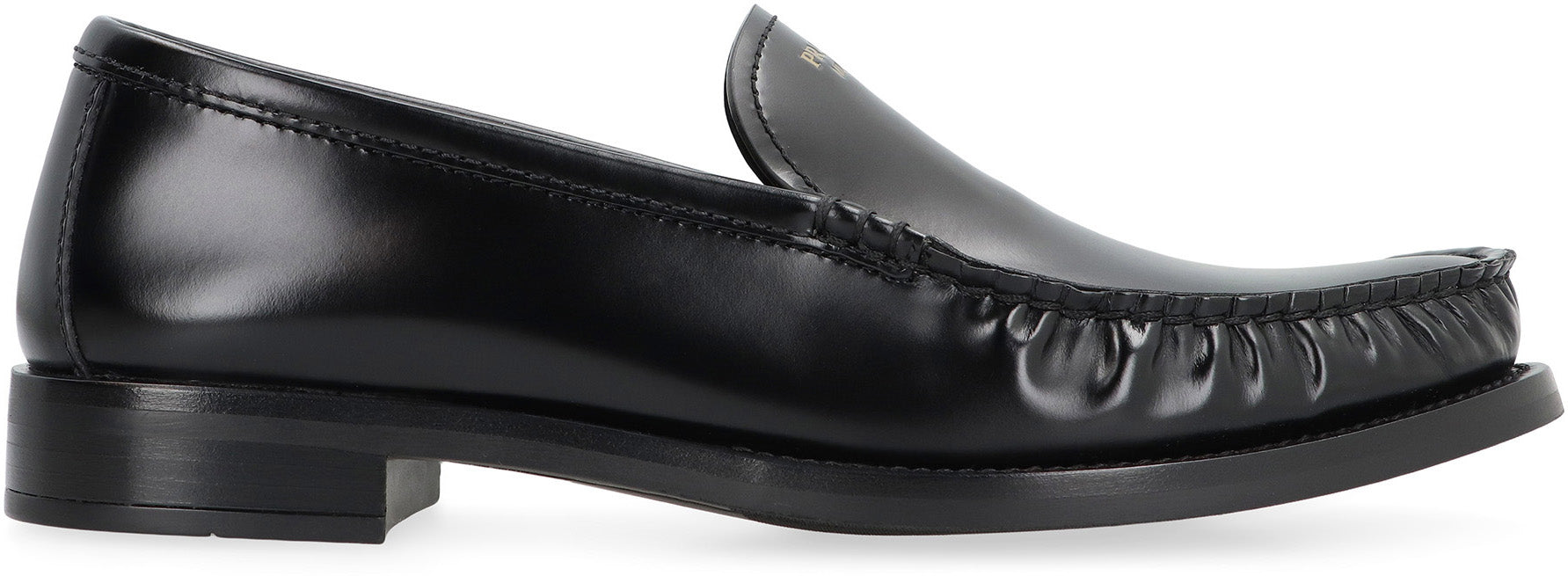 LEATHER LOAFERS Prada