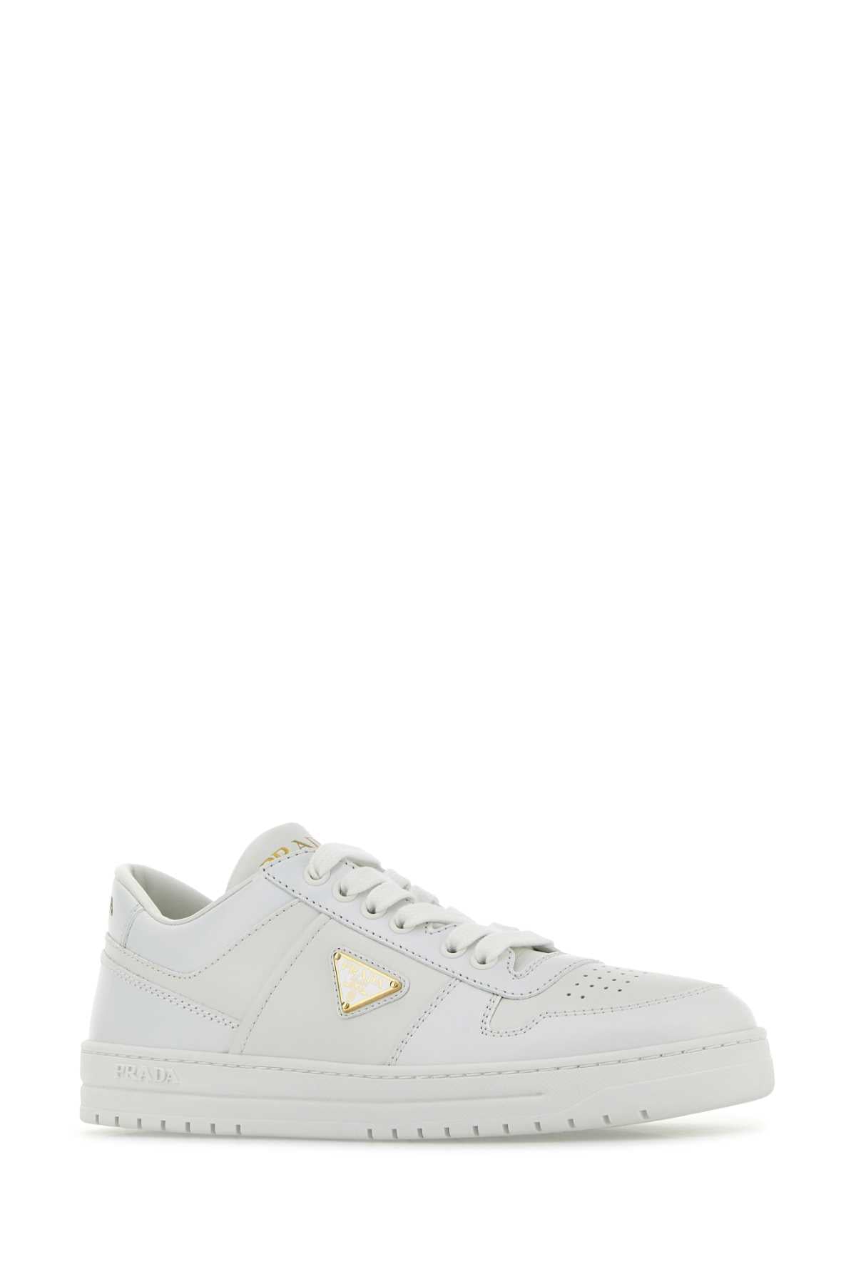 LEATHER SNEAKERS Prada
