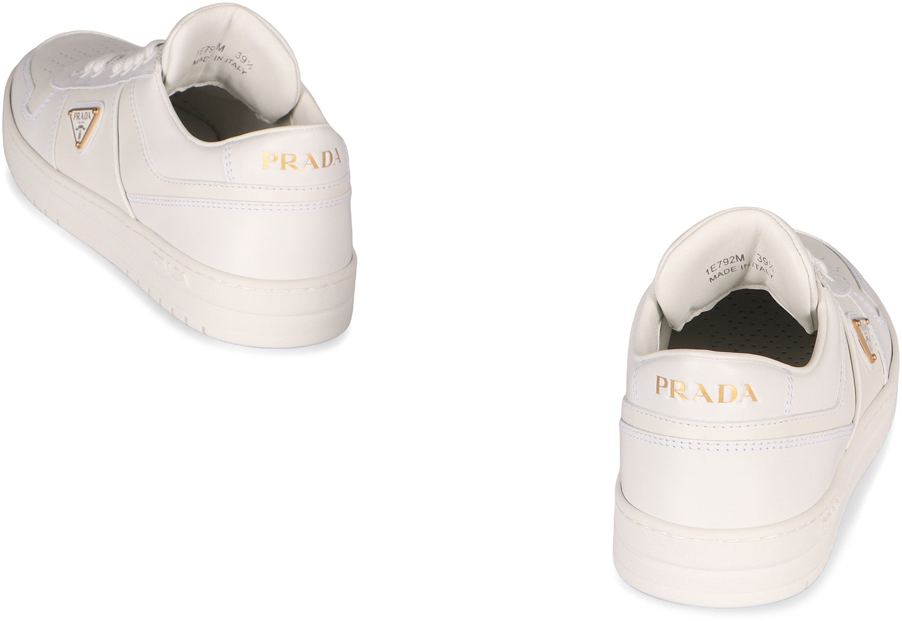 LEATHER SNEAKERS Prada