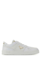 LEATHER SNEAKERS Prada White 39.5