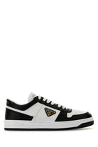 TWO-TONE LEATHER DOWNTOWN SNEAKERS Prada MULTICOLOURED 38.5
