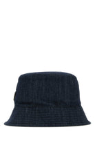 DENIM BUCKET HAT Prada BLUE S