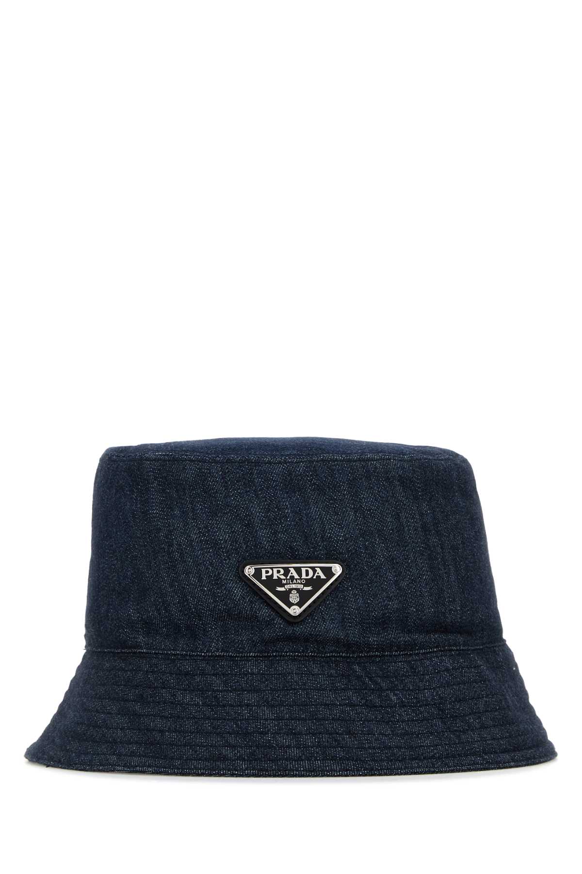 DENIM BUCKET HAT Prada