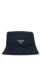 DENIM BUCKET HAT Prada
