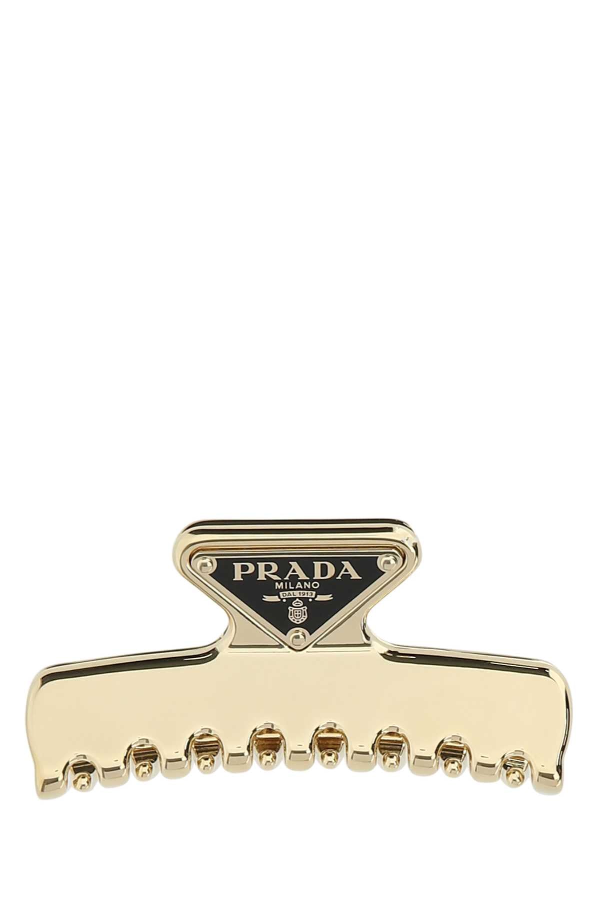 GOLD METAL HAIR CLIP Prada GOLD TU