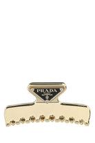 GOLD METAL HAIR CLIP Prada GOLD TU