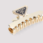 GOLD METAL HAIR CLIP Prada