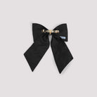 BLACK NYLON HAIR CLIP Prada