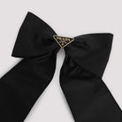 BLACK NYLON HAIR CLIP Prada