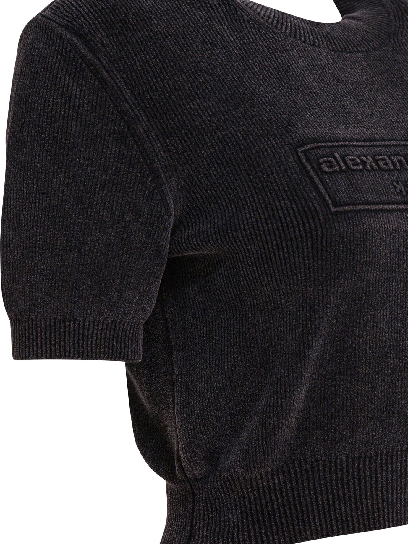 CROPPED CREW NECK T-SHIRT Alexander wang