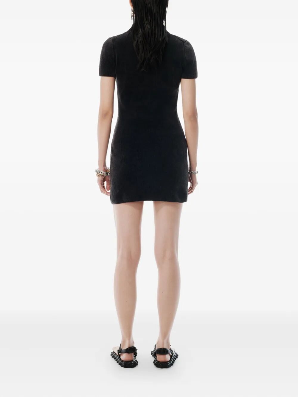 BLACK COTTON DRESSES Alexander wang