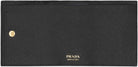 BLACK LEATHER WALLET Prada